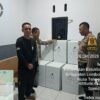 Polresta Lombok Tengah Amankan Logistik Pilkades Desa Mas-Mas, Pastikan Kotak dan Surat Suara Aman