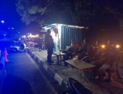 Cegah Gangguan Kamtibmas dan Aksi 3C, Polsek Labuhan Badas Gelar Patroli Blue Light di Titik Strategis