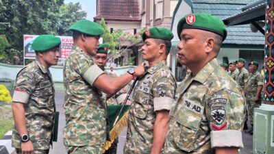 Kenaikan Pangkat dan Purna Tugas Warnai Kodim Mataram