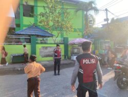 Ciptakan Situasi Aman dan Kondusif, Personel BKO Polda NTB Laksanakan Rawan Pagi