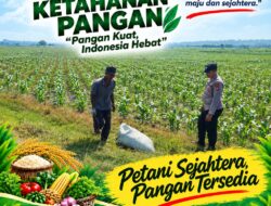 Polri Dukung Astacita, Polsek Merakurak Polresta Tuban Turun Cek Tanaman Jagung Warga di Desa Tuwiri Wetan