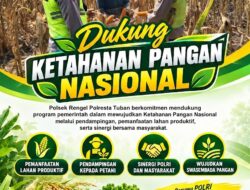 Polri Dukung Astacita, Polsek Rengel Polresta Tuban Turun Cek Tanaman Jagung Warga di Desa Rengel