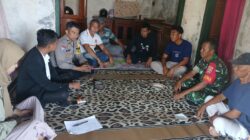 Kedepankan Musyawarah dan Kekeluargaan, Bhabinkamtibmas Jatibaru Selesaikan Perselisihan Warga