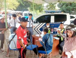 Tingkatkan Kepatuhan Pajak dan Ketertiban Lalu Lintas, Sat Lantas Polres Sumbawa Bersama Tim Gabungan Gelar Operasi Gabungan di Polsek Alas