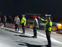 Patroli Malam, Satlantas Polres Bima Kabupaten Minimalisir Aksi Begal dan Kasus 3C di Jam Rawan