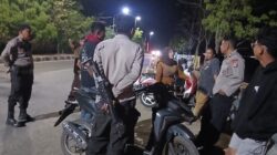 ‎ Cegah 3C dan Gangguan Kamtibmas, Polsek Rasanae Barat Intensifkan Patroli Blue Light