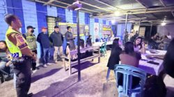 Pastikan Kesehatan Pekerja Malam dan Kamtibmas Kondusif, Polsek Labuan Badas Kawal Sero Survey Sentinel HIV dan IMS di Sampar Maras