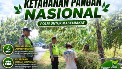 Polri Dukung Astacita, Polsek Rengel Polresta Tuban Turun Cek Tanaman Jagung Warga di Desa Rengel