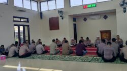 Polres Bima Kota Gelar Binrohtal Rutin, Perkuat Keimanan dan Integritas Personel