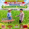 Anggota Bhabinkamtibmas Polsek Senori Polresta Tuban Lakukan Pemantauan Tanaman Jagung Warga Desa Jatisari Dukung Program Ketahanan Pangan