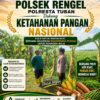 Polri Dukung Astacita, Polsek Rengel Polresta Tuban Turun Cek Tanaman Jagung Warga di Desa Rengel
