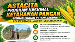 Dukung Astacita, Polsek Palang Polresta Tuban Pantau Langsung Lahan Jagung milik warga Desa Dawung