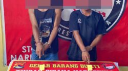 Operasi Kampung Rawan Narkoba, Satresnarkoba Polres Bima Kota Ringkus Dua Terduga Pengedar Sabu