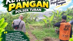Bhabinkamtibmas Polsek Tuban Sambang Warga, Dukung Ketahanan Pangan Nasional