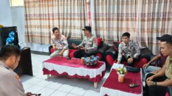 KAPOLSEK PEKAT IPDA ADAM JALIN SILATURAHMI DENGAN PEMERINTAH KECAMATAN DAN DESA, PERKUAT SINERGI JAGA KAMTIBMAS