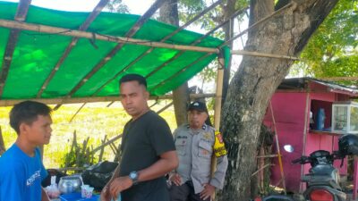 BHABINKAMTIBMAS DESA JALA AJAK WARGA JAGA KAMTIBMAS DAN DUKUNG KETAHANAN PANGAN