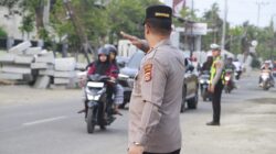 Tingkatkan Kehadiran Polisi di Tengah Masyarakat, Wakapolres Sumbawa Barat Turun Langsung Kegiatan Rawan Pagi