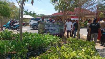 Dukung Program Quick Wins Green Policing, Polres Sumbawa Terima Bantuan 10.000 Bibit Pohon dari BPDAS Dodokan Moyosari