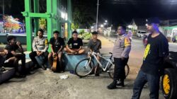 POLSEK WOJA GELAR PATROLI KRYD MALAM HARI, ANTISIPASI GANGGUAN KAMTIBMAS