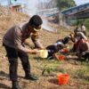 Sukseskan Program Kapolri, Wakapolres Sumbawa Barat Pimpin Aksi Green Policing di Sungai Menala